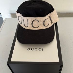 authentic Gucci sweatband hat